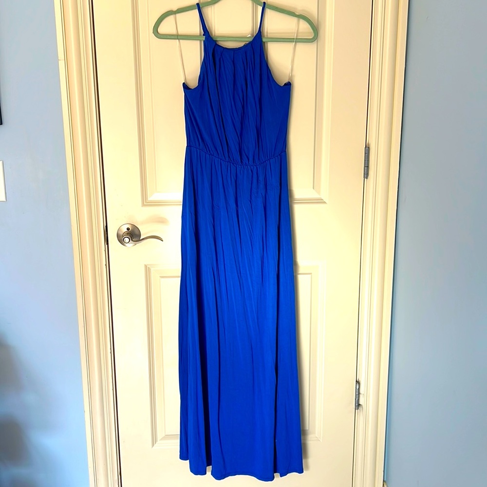 Blue Maxi Dress L